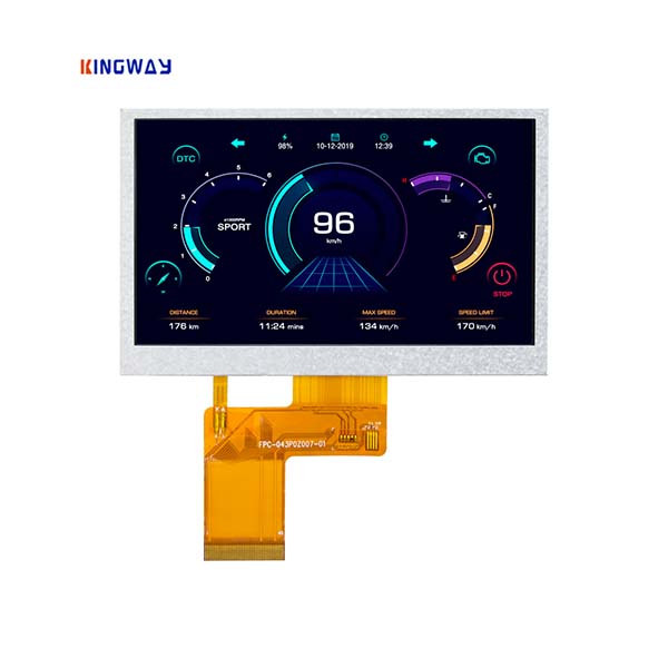 KINGWAY 4.3 Inch 480*272 Liquid Crystal Display Ips Tft Lcd Screen